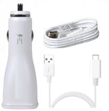 Autolaadija Fast Charging originaal Samsung Micro Usb 2A (valge)