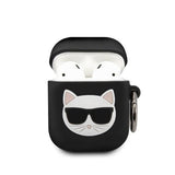 Silikoonümbris Karl Lagerfeld KLACA2SILCHBK Apple AirPods 2 / AirPods 1