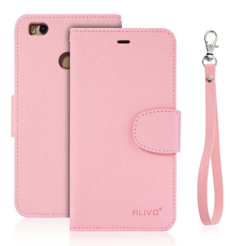 Ümbris kaanega Alivo Läikiv Huawei Honor 8x (heleroosa)