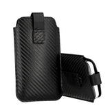 Universaalne ümbris Vennus Carbon Samsung A31 / A51 / M21 / S10 Plus Apple iPhone XS Max / 11 Pro Max Huawei P40 Pro / P40 Lite / Y6p size 17 (must)