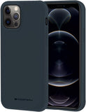 Silikoon "Mercury Silicone" Iphone 12 Mini (tumesinine)