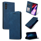 Ümbris kaanega Business Style Samsung A70 (tumesinine)
