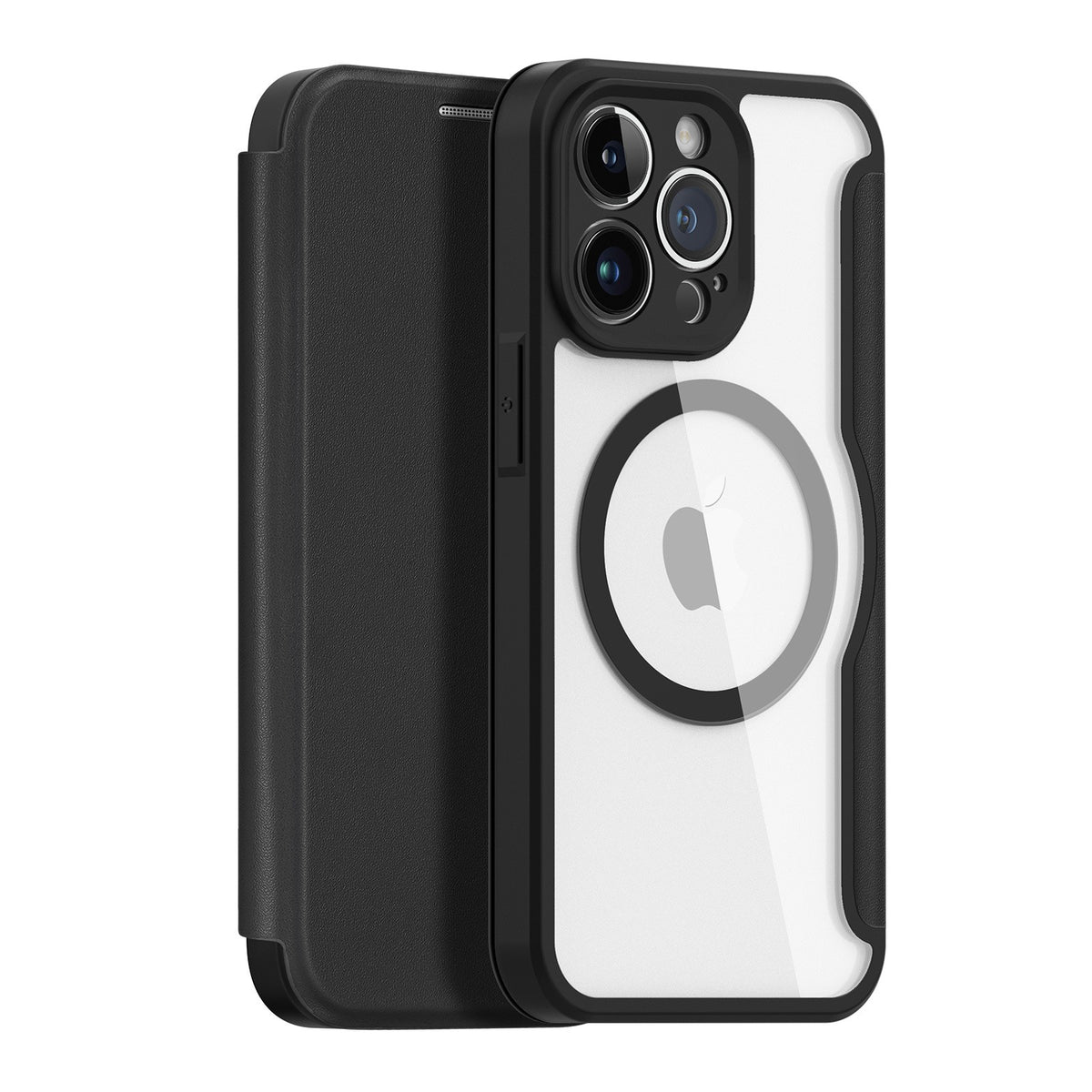 Ümbris kaanega Dux Ducis Skin X Pro Iphone 14 (must)