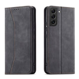 Ümbris kaanega Fancy Case Samsung Galaxy S23 Ultra (must)