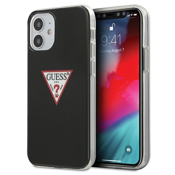 Guess Ümbris GUHCP12SPCUCTLBK Iphone 12 mini (must)