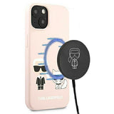 Ümbris Karl Lagerfeld MagSafe KLHMP13MSSKCI iPhone 13 (roosa)