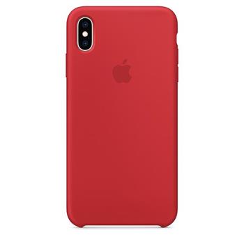Silikoon Apple for iPhone XS Max (punane)