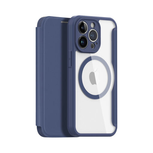 Ümbris kaanega Dux Ducis "Skin X Pro" iPhone 13 / 14 (sinine)