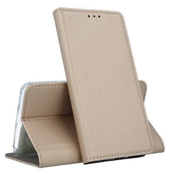 Ümbris kaanega Flexy Magnet Samsung A405/ Galaxy A40 (kuldne)