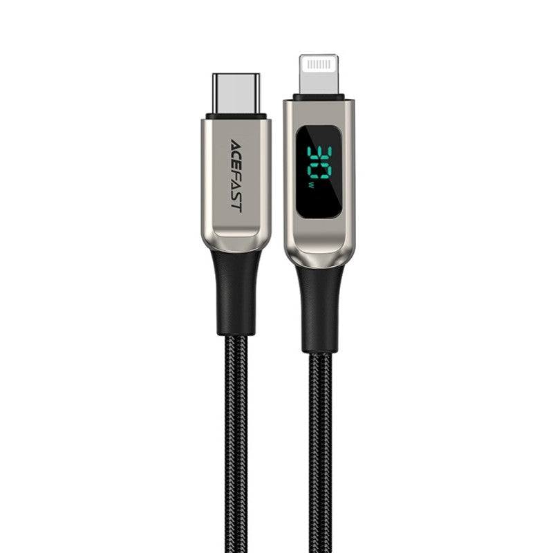 Juhe Acefast C6-01 MFi PD30W USB-C to Lightning 1.2m (hõbe)