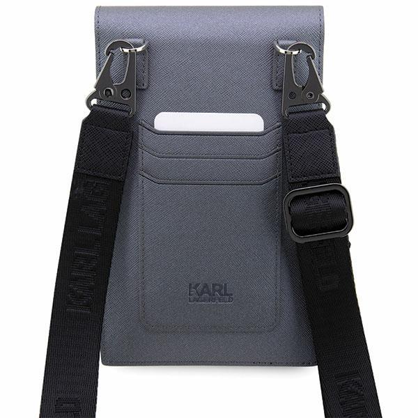 Käekott Karl Lagerfeld KLWBSAKCPMG - Saffiano Karl & Choupette (hall)