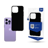 Ümbris Matt 3mk iPhone 15 Plus (must)