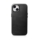 Ümbris iCarer Oil Wax Premium Leather iPhone 15 Plus MagSafe (must)