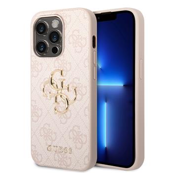 Guess Ümbris GUHCP15X4GMGPI PU 4G Metal Logo iPhone 15 Pro Max (roosa)