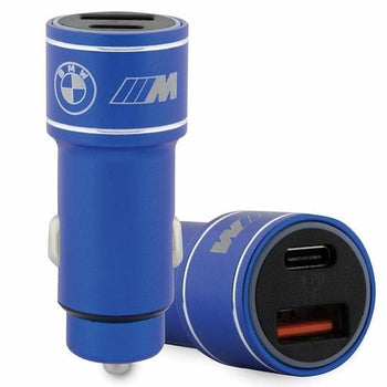 Autolaadija BMW BMCCMUSBCB PD-QC 3.0 20W FAST CHARGE M EDITION (sinine)