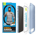 Kaitseklaas "Mr. Monkey Anti-Dust" Full Glue Iphone 15 Pro Max Aplikaatoriga (must)