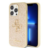 Guess Ümbris GUHCP15XHG4SGD iPhone 15 Pro Max (kuldne)