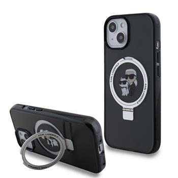 Karl Lagerfeld Ümbris MagSafe KLHMP15SHMRSKCKIML iPhone 15 (must)