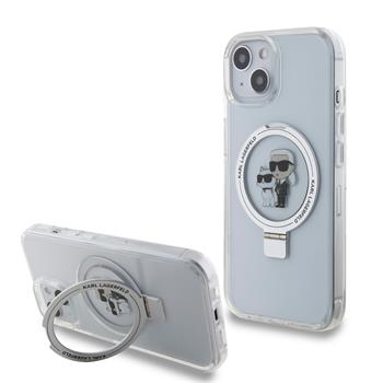 Karl Lagerfeld Ümbris MagSafe KLHMP15SHMRSKCH iPhone 15 (valge)