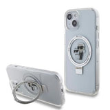Karl Lagerfeld Ümbris MagSafe KLHMP15SHMRSKCH iPhone 15 (valge)