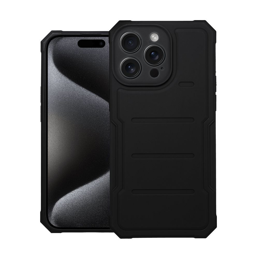 Ümbris Heavy Duty iPhone 15 Pro (must)