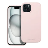 Silikoon Roar Cloud-Skin iPhone 15 (heleroosa)