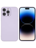Silicone Case iPhone 14 Pro (lilla)