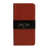 Ümbris kaanega Book Special nahast Samsung Galaxy S21 Plus (pruun)