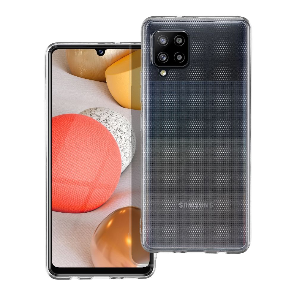 Silikoon Slim 1mm Samsung Galaxy A42 5G (läbipaistev)