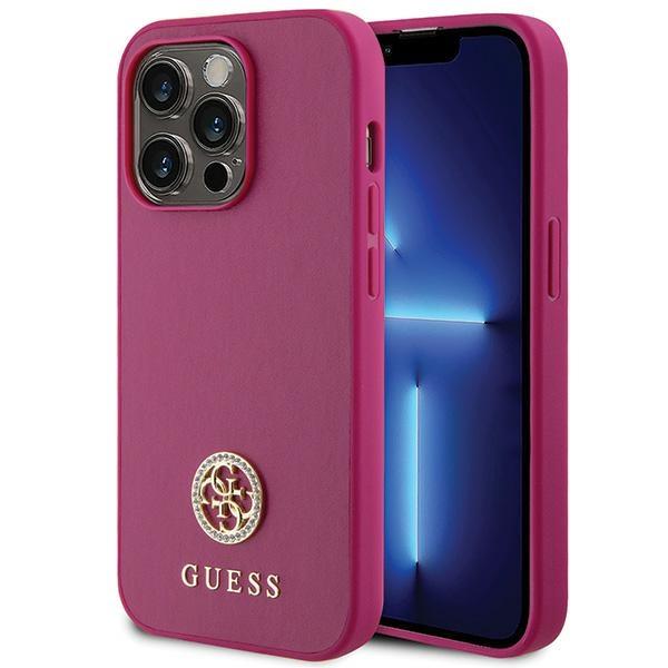 Guess Ümbris GUHCP15LPS4DGPP iPhone 15 Pro (roosa)