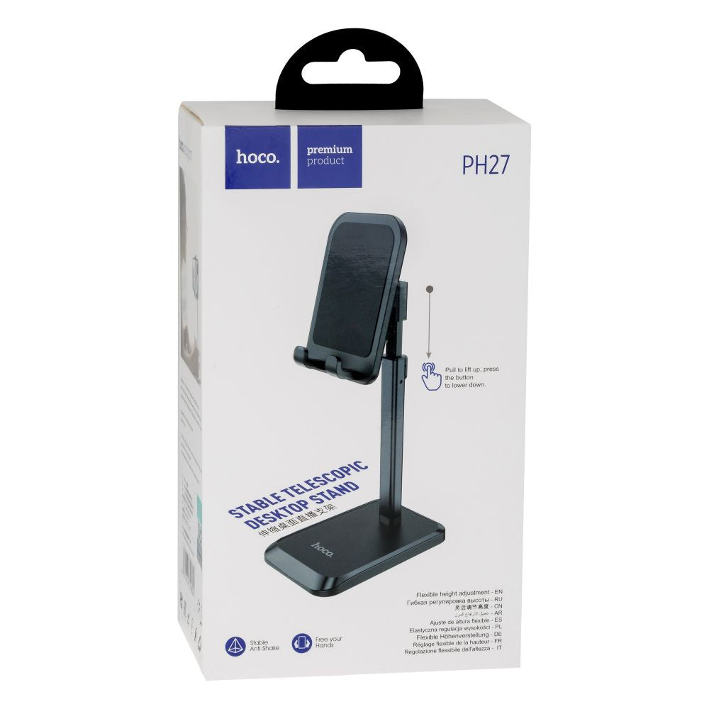 Telefoni hoidik lauale Hoco PH27 (must)