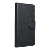 Ümbris kaanega Fancy Book Huawei P40 Pro (must)