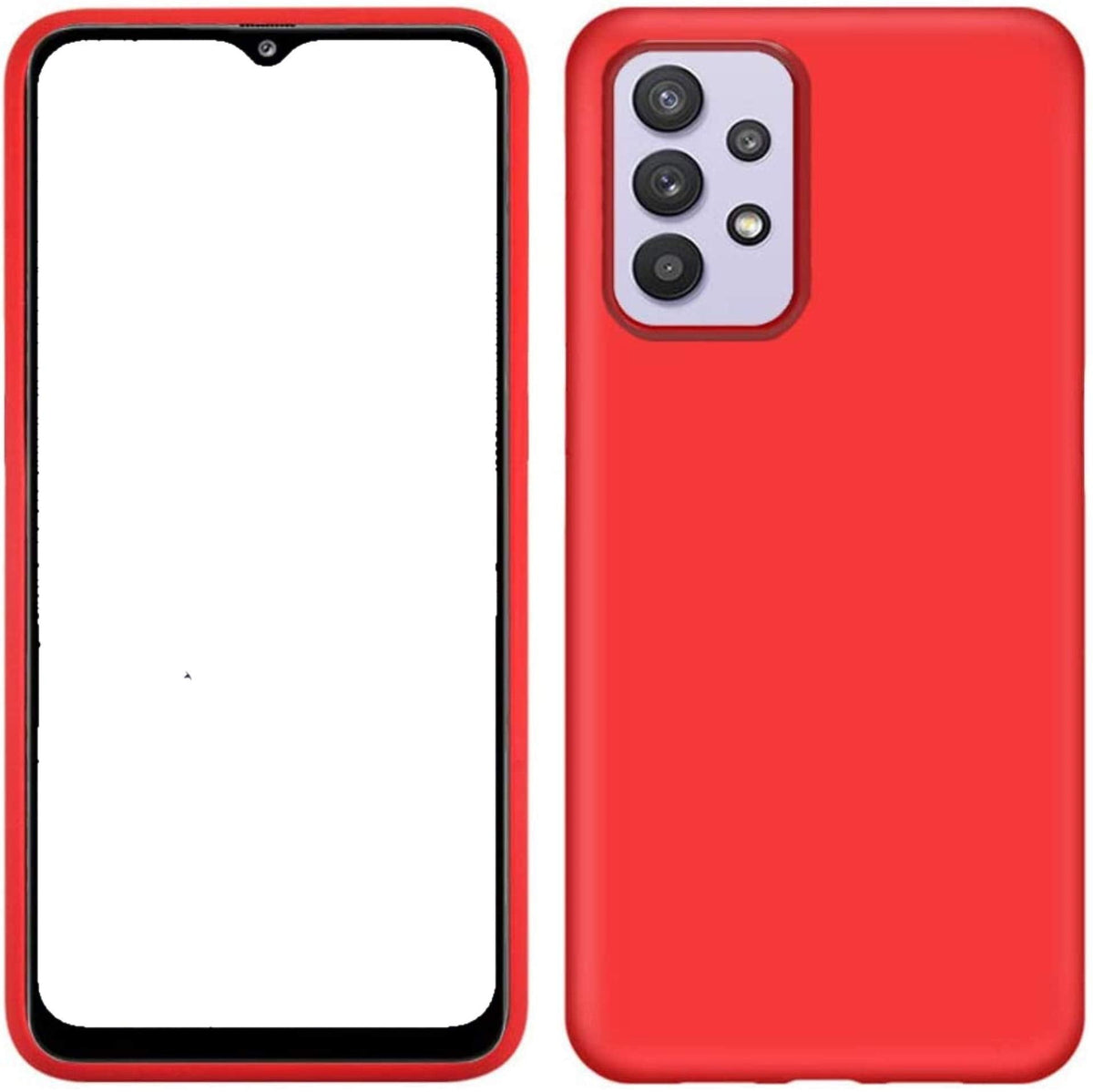 Silikoon Samsung Galaxy A32 5G / A326 (punane/matt)