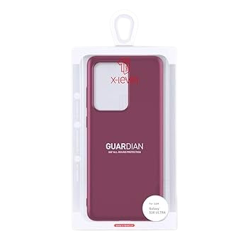 Silikoon X-Level Guardian Samsung Galaxy S20 Ultra (viinamari)