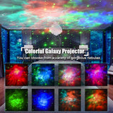 Projektor STARS LED / Disco kosmonaut TYD-YHY-001 (valge)