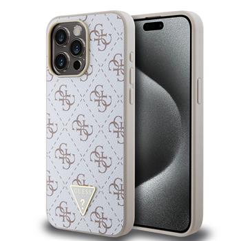 Guess Ümbris GUHCP16SPG4GPH PU Leather iPhone 16 (valge)