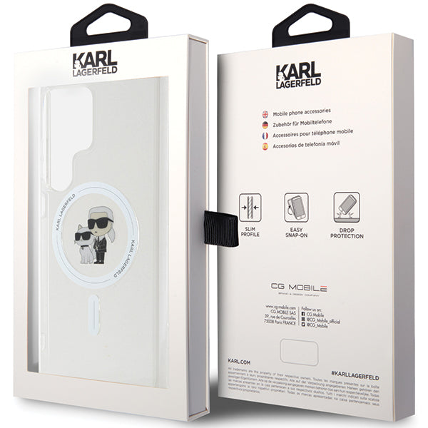 Ümbris Karl Lagerfeld MagSafe Samsung Galaxy S24 Plus (läbipaistev)