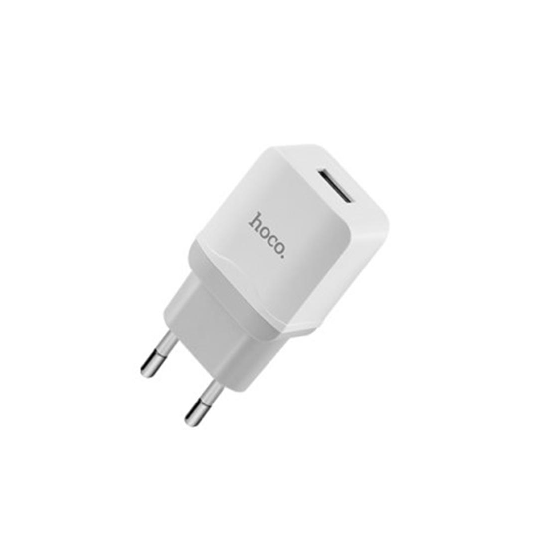 Hoco USB adapter C12 pistikusse 2,4A (2 sis.)