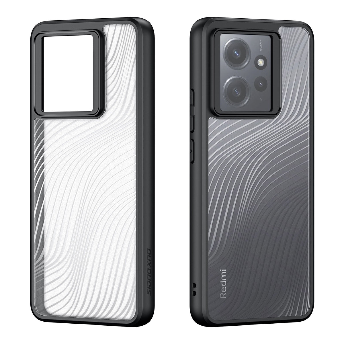 Ümbris Dux Ducis Aimo Xiaomi 13T / 13T Pro (läbipaistev / must)