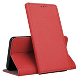 Ümbris kaanega "Smart Magnet" Samsung A556 A55 5G (punane)