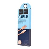 USB juhe Hoco X2 Iphone 5/ 5S/ 6/ 7 (1m/kuldne)