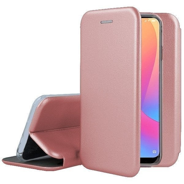 Ümbris kaanega "Book Elegance" Xiaomi Redmi 9C (roosakuldne)