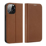 Ümbris kaanega Dux Ducis Skin X2 Samsung Galaxy A34 (pruun)