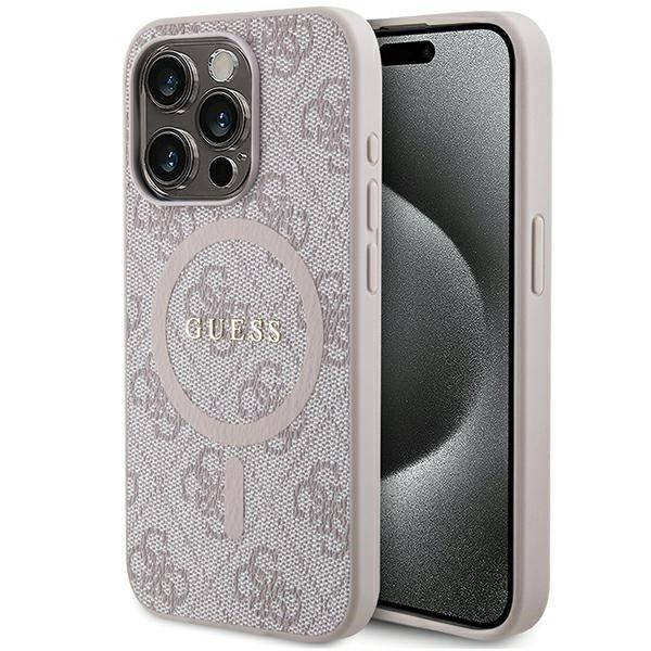 Ümbris GUESS GUHMP14XG4GFRP Magsafe iPhone 14 Pro Max (roosa)