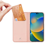 Ümbris kaanega Dux Ducis "Skin Pro" Samsung A55 5G (roosa kuld)