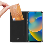 Ümbris kaanega Dux Ducis "Skin Pro" Samsung A202 A20e (must)
