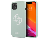 Guess Ümbris GUHCP13SLS4GWBL iPhone 13 Mini (mündiroheline)