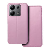 Ümbris kaanega Dual Pocket iPhone 14 Plus (heleroosa)