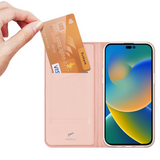Ümbris kaanega Dux Ducis "Skin Pro" Samsung Galaxy A346 / A34 5G (roosa-kuldne)