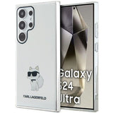 Ümbris Karl Lagerfeld KLHCS24LHNCHTCT Samsung S24 Ultra (valge)